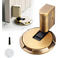2024 Upgraded Punch Silent Shock Absorption Floor Mounted Door Stopper for Noise Reduction