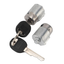 Front Door Lock Cylinder Replacement OE 12549131 for Chevy GMC C1500 K1500 C2500 K3500 19952000 Durable Metal