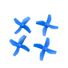 Transparent Blue 31mm Tiny Whoop Propellers for E010 H36 Inductrix FPV Drone, Durable Polycarbonate Props