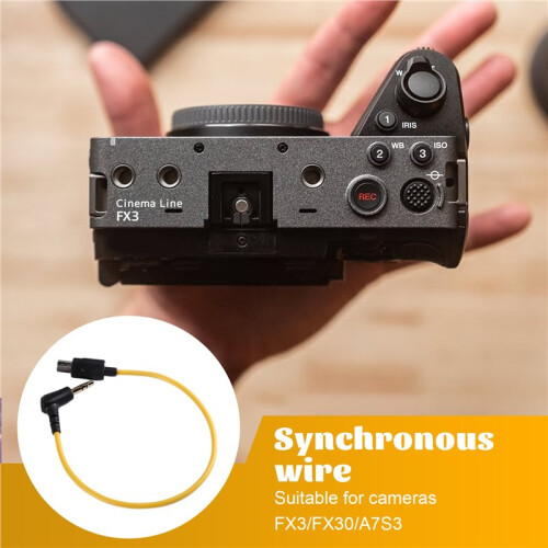 TC-1  Synchronisation Cable C23 SE Suitable for  FX3/FX30/A7S3  Code Connection Synchronous Wire 1