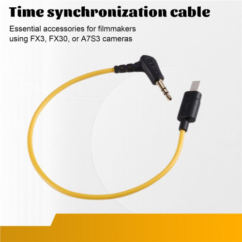 TC-1 Zeitsynchronisationskabel C23 SE Geeignet für  FX3/FX30/A7S3 Timecode-Anschluss Synchronkabel 2