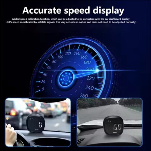 Car Motorcycle GPS Car Mounted HUD   Display Speed Clock Compass Code Table Positioning   Display 1