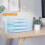 Scrapbook Paper Storage, 4 Pack Stackable  Organizers with Handle, Fits More 8.5x11 and School Projects Box 2