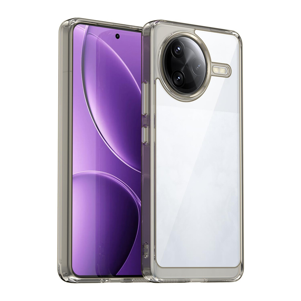 Transparent Slim Shockproof Tpu Case For Poco F7 Ultra 6.67 Inch With Raised Camera Edge And NonâSlip Grip Black 9771547783817