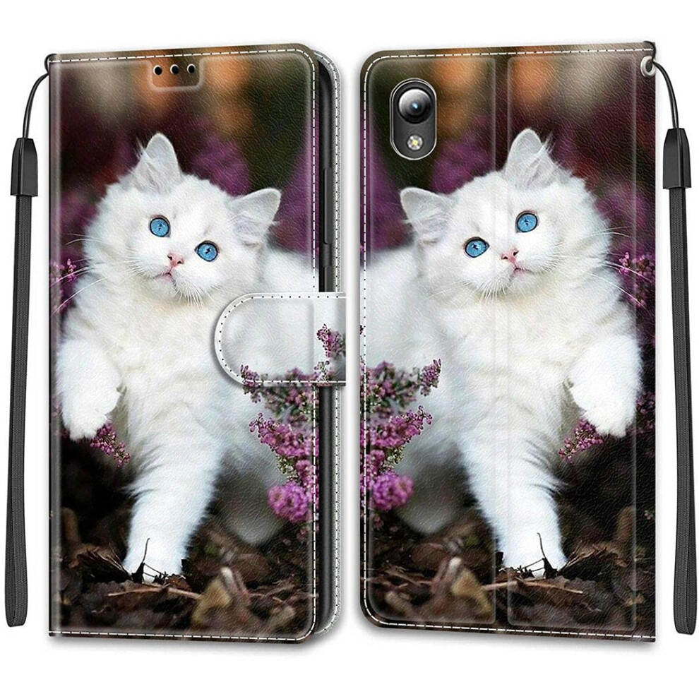 Pu Leather Wallet Case Magnetic Closure Kickstand Card Holder Shockproof Cover For Zte Blade A3 2019 / L8 9330225255604