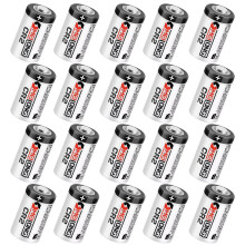 20 Pack CR2 3V Lithium Battery 800mAh Non‑Rechargeable for Camera and Motion Sensor