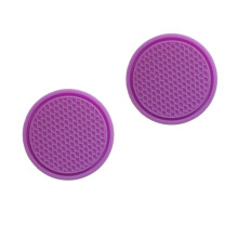 2Pcs Car Cup Holder Coasters for MercedesBenz CLS C219 20072009, Durable Purple Interior Accessories