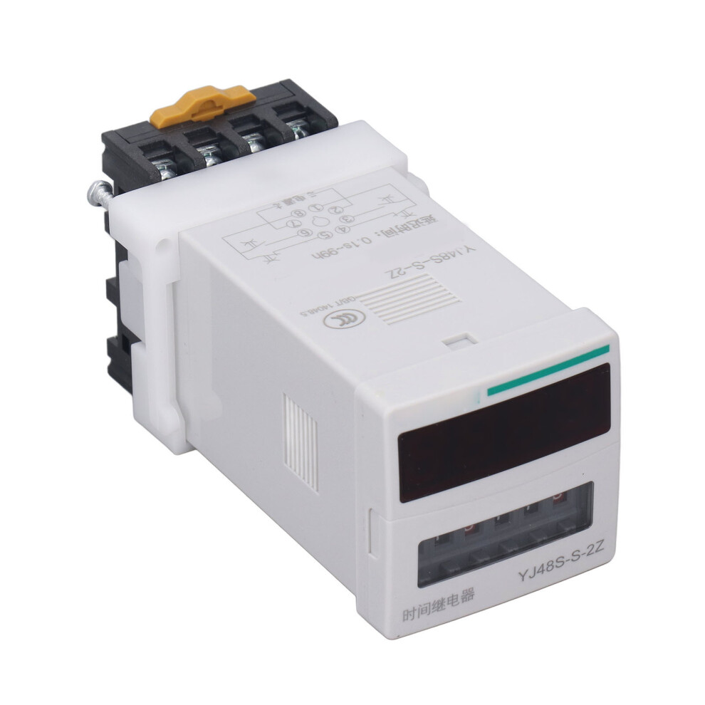 Yj48s S 2Z Time Relay 5A Ac250v 0.1S-99H Dc12v 8411393567148