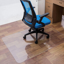 Transparent Office Chair Mat for Hardwood and Tile Floors, Non Slip PVC Floor Protector, Clear 0.06' Thick