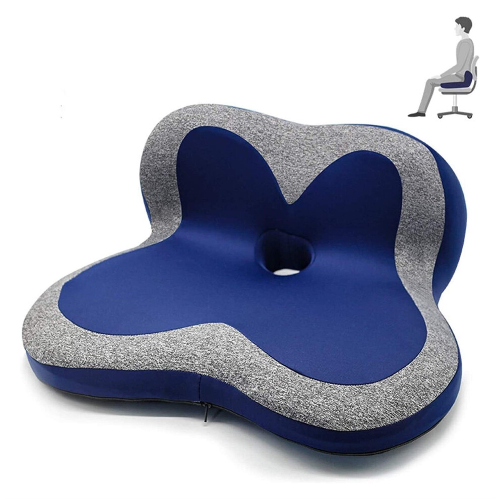 Ergonomic Car Seat Cushion For Coccyx Pain Relief, Nonslip Orthopedic Support For Sciatica And Tailbone (Color1) 9330225256410