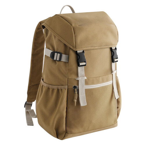 BagBase (One Size, Desert Sand) Bagbase Ramble Recycled Polyester Backpack