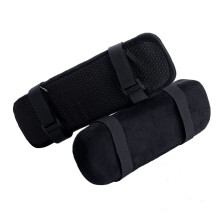 2PCS Black Memory Foam Office Chair Armrest Pads Ergonomic Cushions for Gaming Chair and Wheelchair