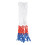 2pcs Heavy Duty Basketball Net White Red Blue 1