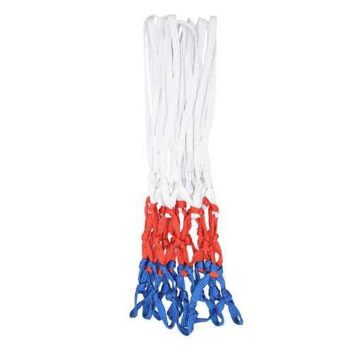2pcs Heavy Duty Basketball Net White Red Blue