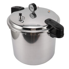 32cm 23L Silver Aluminium Pressure Cooker