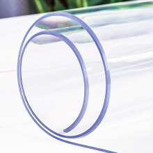 Clear Chair Mat for Hard Floor 14x14in, Transparent PVC Floor Protector, Waterproof Anti Scratch Office Mat