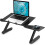 Folding Bed Table, Adjustable Table, Pc Sofa Tray Breakfast Bed Shelf Bed, Lapdesk 360 Tilting Laptop Stand Book 1