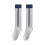 Childrens Elastic Athletic Knee Socks Breathable-light gray M 1