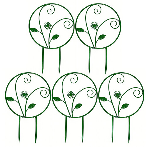5Pcs Home Plant Display Circular Flower Shelf-Daisy1 Type