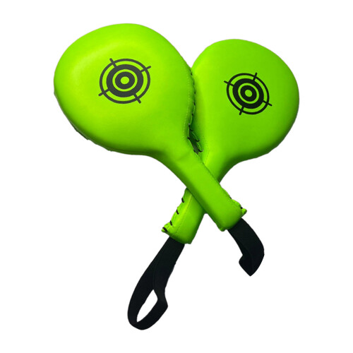 Taekwondo Kick Pad Practice Kick Targets-fluorescent green two