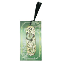 Hollow Butterfly Floral Metal Bookmarks with Tassels for Book-2