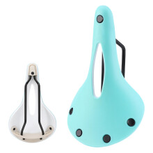 Selles de vélo confortables avec trou d'aération,-Bleu clair