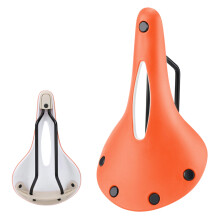 Bicycles Cushion Bike Saddles for Road Bike, Folding-Orange