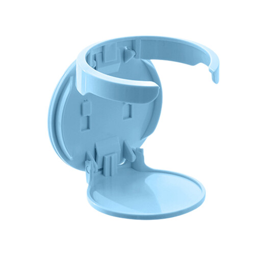 Wall-Mounted Round Cup Holder Multipurpose Space-Saving-Blue