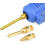 Copper Glue Gun Nozzle Kit, 4 Thread Diameter Interchangeable Copper Nozzles for Hot Glue Gun Tools 3