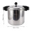 32cm 23L Silver Aluminium Pressure Cooker 2