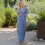 Comfortable Polyester Long Lace Dress for Expecting-Pink M 4