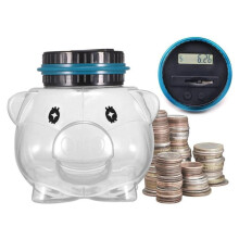 1.6L Piggy Bank Electronic Counting Coin Bank