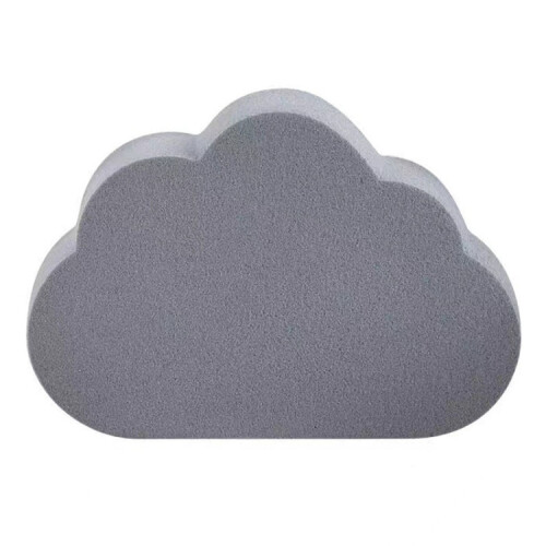 Clouds Type Absorbent Sponge Cleaner Bathroom Washbasin Limescale Preventive Cleaning Brush(Gray)