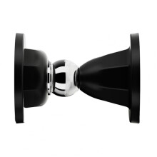 Magnetic Silicone 7cm Door Stopper No Drill Quiet Anti-Collision Wall Protector Universal Door Holder(Black)