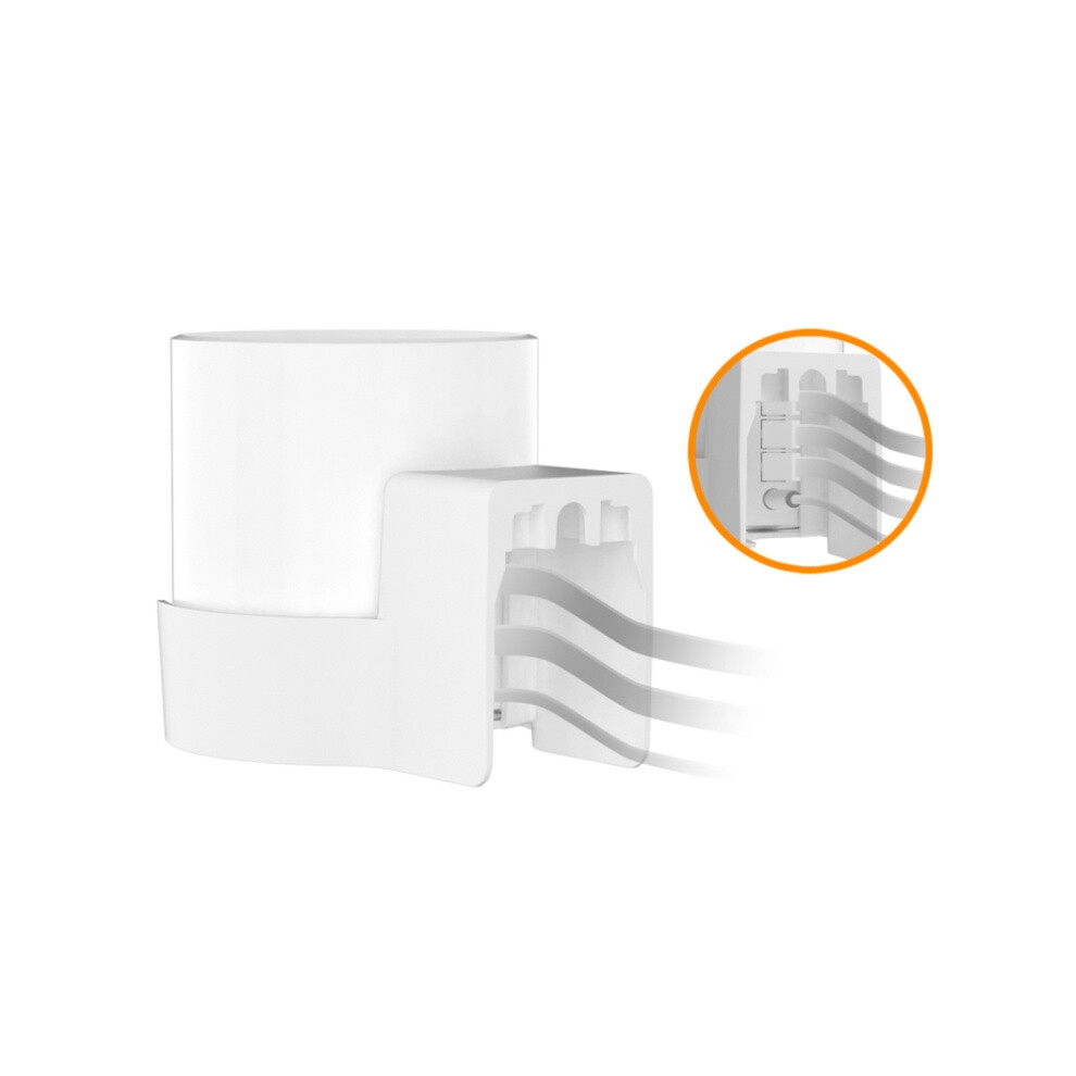 Compatible With Tp Link Deco Mesh X20/X50/X55/X60/Wifi 6-Way Router Bracket(White) White 6083684312526
