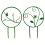 5Pcs Garden Plant Support Stake Stand Round-butterfly1 Type 3