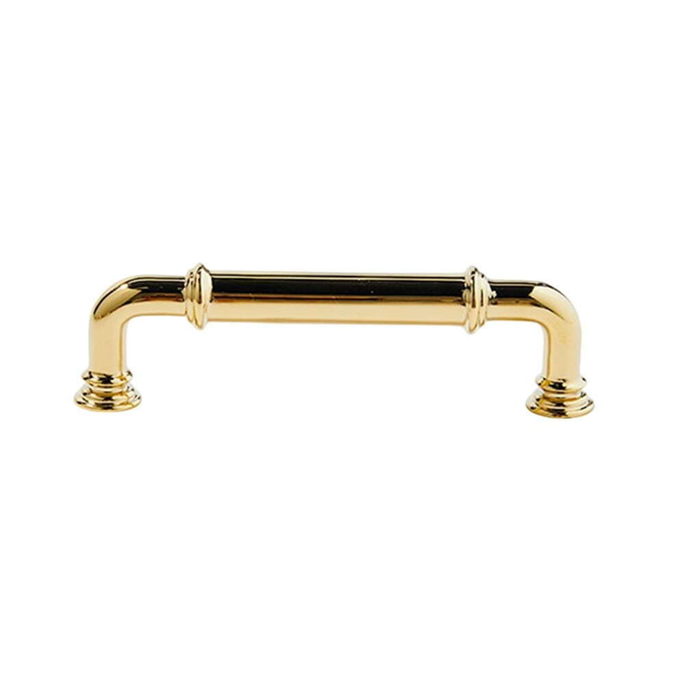 Solid Brass Cabinet Pulls Drawer Pull Hardware Handles For Cupboard Dresser Wardrobe Furniture Kitchen & Bathroom 110Mm 6032146293132
