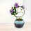 5Pcs Garden Plant Support Stake Stand Round-butterfly1 Type 6