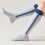 Childrens Elastic Athletic Knee Socks Breathable-light gray M 7