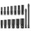 Universal Joint Socket Adapter With 360 Degree Rotation Flexible 4