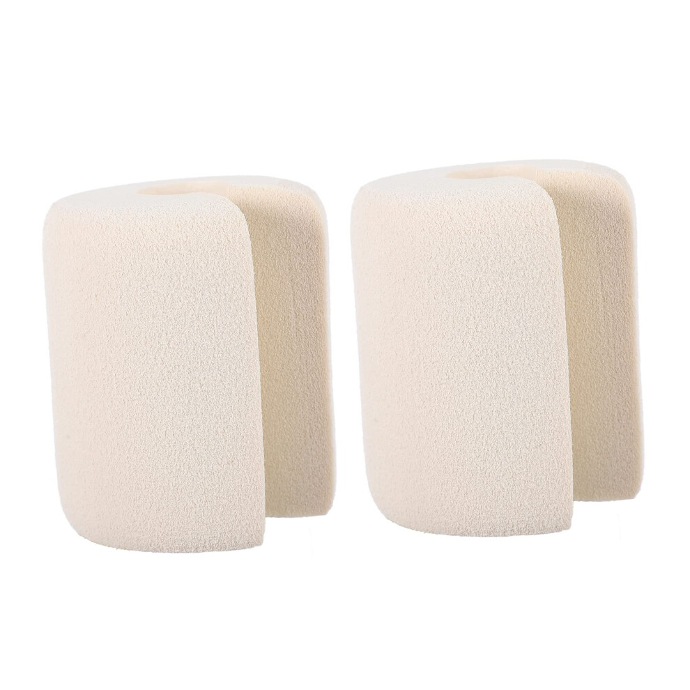 2pcs Baby Proof Door Stopper Beige, Child Safety Door Guard with Finger Protection and Noise Reduction
