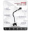 Suporte de Microfone com Pescoço de Ganso de 30 cm com Presilha Super Crab, Suporte Flexível para Braço de Microfone, Compatível com Estantes de 3