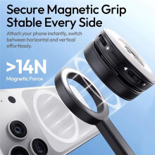 SK-21 Magnetic Auto-Open Tripod with LM23 Fill Light 8-Section Pole 1.8m Extension Travel Vlogging Quick Release