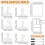 Router Templates for Woodworking,Acrylic Charcuterie Board Handle Template Angled Curvy Tracing Stencils Cut Guide Tools 8