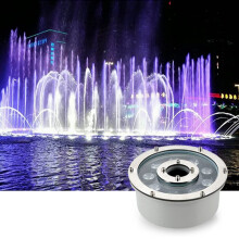 Submersible LED Pool Light IP68 Waterproof 12V 6W Blue Underwater Pond Light for Fountain and Pool