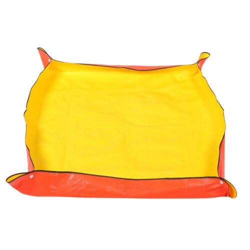 Waterproof Gardening Tool Mat for Soil Changing and Mess Control, Easy Clean Foldable Design, Light Green