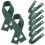 8Pcs Tree Staking Straps with Grommets, Adjustable Nylon Tree Support Straps for Newly Planted Saplings 1