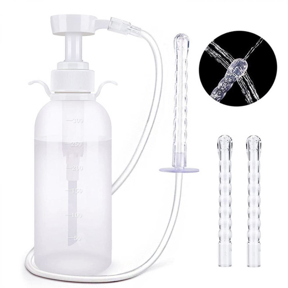 2025 Latest Model Enema Kit for Colon Cleansing - Anal Douche Anti Back-Flow