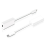 Thunderbolt 3 Usb 3.1 To 2 Adapter Cable Compatible with Windows Mac Os Bh White- 5y 5