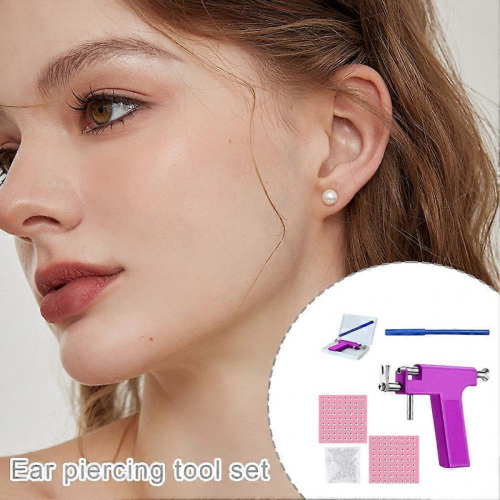 Ear Piercing Tool Kit with 98 Ear Studs 2
